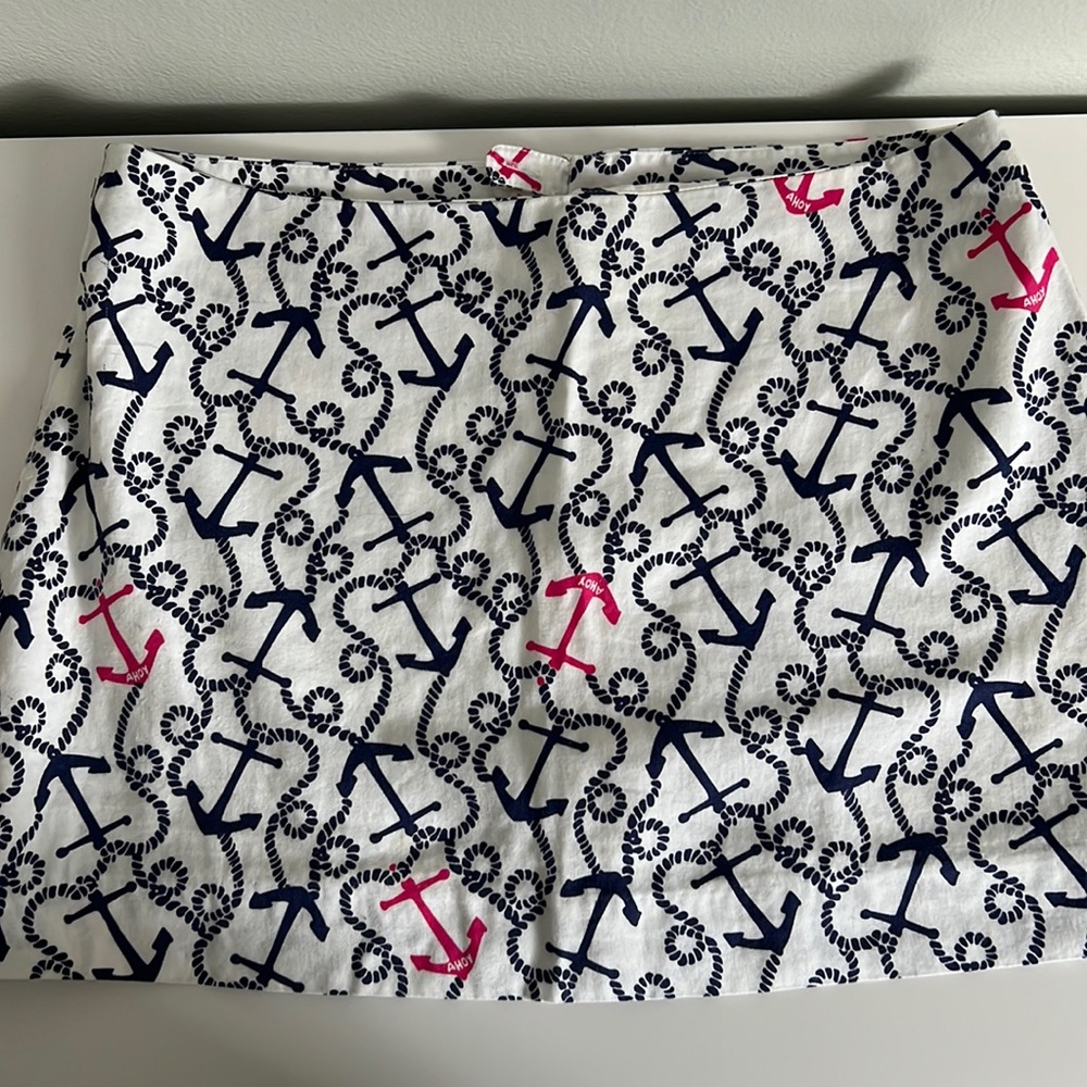 LILLY PULITZER - SZ 4 - Nautical Skirt